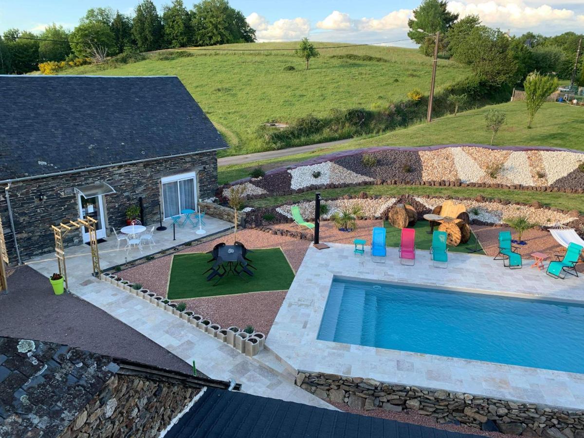 Bed and Breakfast La Cle Du Maumont Sainte-Féréole Exterior foto