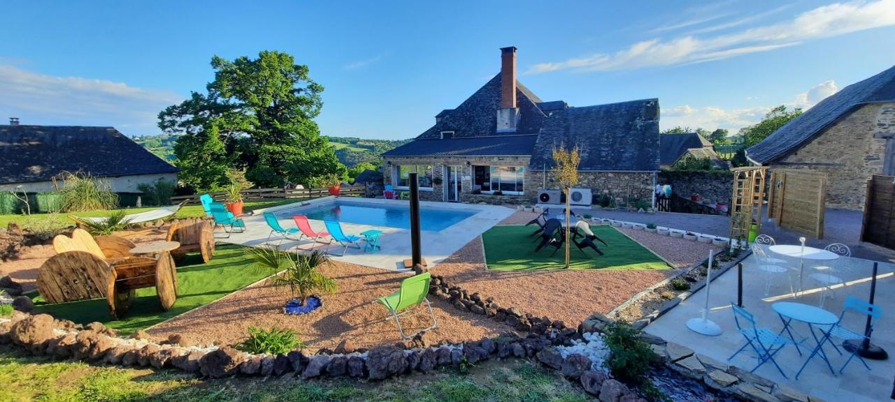Bed and Breakfast La Cle Du Maumont Sainte-Féréole Exterior foto